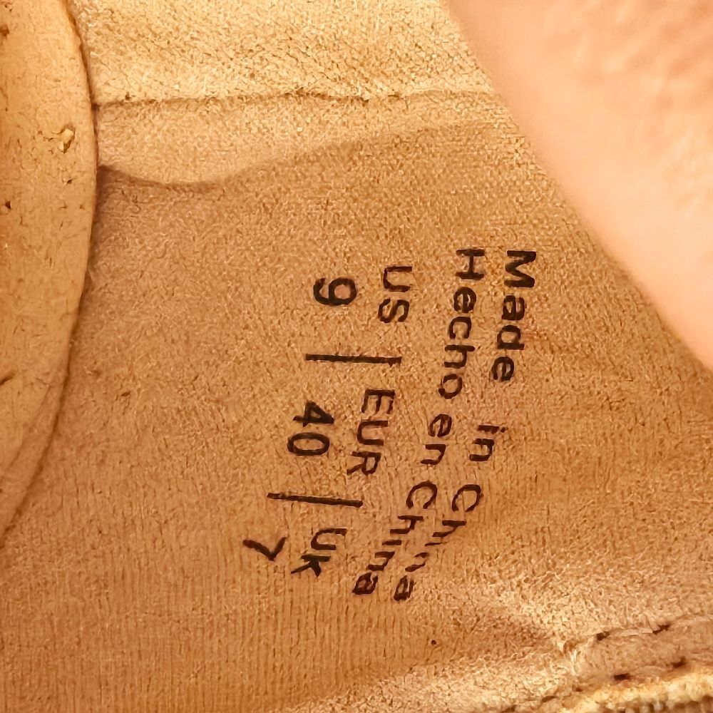 Call It Spring Tan Nude Heeled Sandals Dress Shoes 9 - Picture 10 of 11